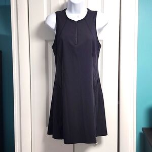 Women's Athleta Match Point Dress Black Small